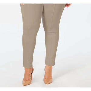 Leggings Ponte da Donna Style & Co Taglie Forti Marroni con Cuciture, Taglia 24, Stile Sportivo, Tinta Unita e Fantasia, Senza Cuciture con Logo in Vita - Product Image 3