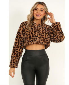 2025 nouveau Design moderne mode grande taille moelleux automne chaud à la mode Faux hiver dames noir bleu femmes manteau fourrure veste pour les femmes - Product Image 3