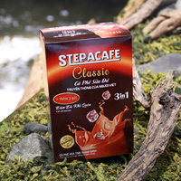 Offre Spéciale 3 en 1 Café blanc crémeux instantané Thé au lait traditionnel classique avec moins de sucre et saveur de noisette Emballage en boîte
