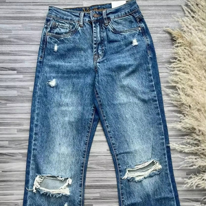 Moda Casual Ropa Jeans Custom Baggy Cargo Botones Hombres Jeans Pantalones para hombres Denim - Product Image 1