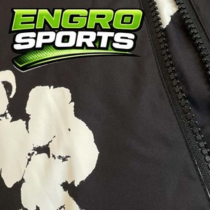 เสื้อแจ็คเก็ตพัฟเฟอร์ผ้าฝ้ายวินเทจ แต่งซิป แต่งลายฉีกขาด - Product Image 1