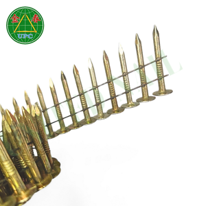 Venta al por mayor de alta resistencia 1-1/4 "X 0.120 Bobina de clavos para techos Estilo de cabeza plana Tipo de vástago liso Precios competitivos de Vietnam - Product Image 1