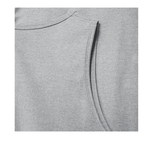 100% coton hommes col en v Gym débardeur respirant écologique séchage rapide Logo personnalisé imprimé tricoté vêtements d'entraînement sport décontracté - Product Image 5