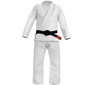 Pro Fighter Brazilian Jiu Jitsu Gi Kimono de agarre ligero Uniforme de artes marciales hecho a medida con logotipo frontal OEM Pakistán - Product Image 6