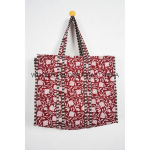Sac de shopping professionnel écologique 100% coton, matériaux durables, élégant, floral, essentiels pour le lieu de travail, sac de plage - Product Image 6