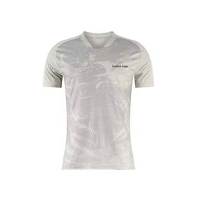 Maillot de football unisexe en polyester léger, respirant et à séchage rapide, de haute qualité, personnalisable avec nom, couleur et logo d'équipe, pour adultes, OEM - Product Image 1