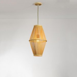 โคมไฟแขวนเพดานไม้ไผ่ขนาดใหญ่ดีไซน์เนอร์แบบนอร์ดิกการตกแต่งบ้านที่ทันสมัยสำหรับห้องครัวห้องรับประทานอาหารห้องนั่งเล่นโรงแรมร้านอาหาร - Product Image 1