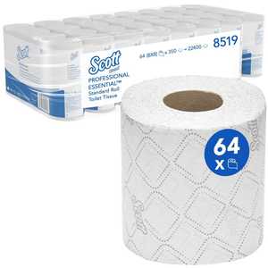 Papier toilette Scott 1 000 feuilles, 12 rouleaux, pâte de bois vierge - Product Image 4