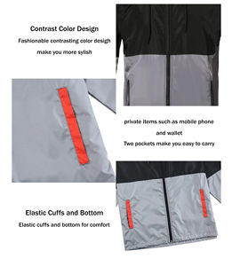 แจ็คเก็ตกันลมแบบมีซิปรูดสำหรับ jacket5กันหิมะกันลมลำลองไซส์ใหญ่พิเศษแจ็คเก็ตกันลมกันน้ำ - Product Image 5