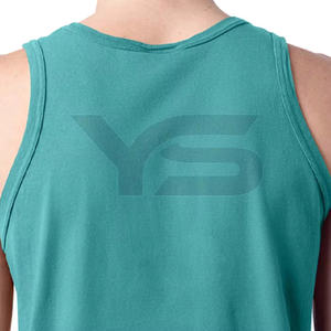 Débardeur en coton surdimensionné décontracté pour hommes haut sans manches de musculation Streetwear Stringer d'entraînement Gym Muscle nouveau respirant - Product Image 4