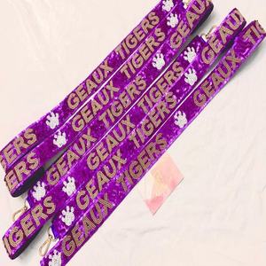 Correa de bolso de color personalizada, correa de hombro con cuentas y lentejuelas, último diseño con cierre de cremallera a la moda, correa cruzada al por mayor - Product Image 5