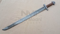 Дамасская ручная работа D-POMMEL ручка из розового дерева NMT-2511 меча Викинг