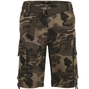 2025 Summer Men's High Street Casual Cargo <b>Shorts</b> Wholesale Price Canvas Fabric Multi-Pocket Male <b>Tactical</b> Style for Streetwear - Product Image 4