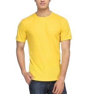 เสื้อยืดคอกลมผู้ชาย สีพื้น ผ้าถัก 100% คอตตอน เป็นมิตรกับสิ่งแวดล้อม ระบายอากาศได้ดี แห้งเร็ว รับออกแบบตามสั่ง ส่งออกจากโรงงานโดยตรง - Product Image 4
