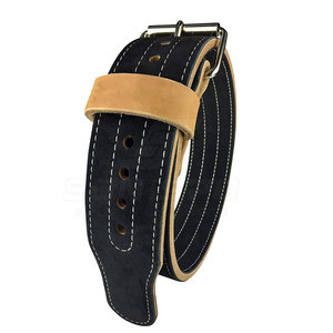 Cinturón de Levantamiento de Pesas de Cuero SONISPO SPORTS FITNESS, Ajustable, Resistente al Desgaste, con Soporte Lumbar y Cierre de Hebilla, Unisex, para Fitness - Product Image 4