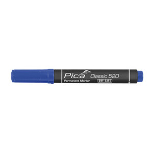 Pennarello Indelebile Pica Classic Punta Tonda Blu - Product Image 1