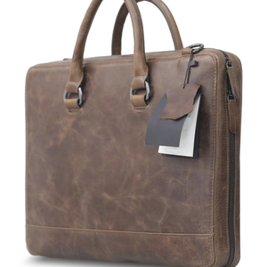 Men Office Business Shoulder <b>Bag</b> Genuine Leather Executive Briefcase Luxury <b>Laptop</b> <b>Bag</b> Quality Leather Business Office Briefcase - Product Image 1