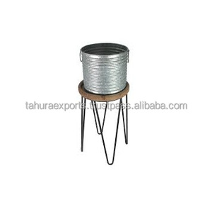 Decoración del hogar, maceta de metal de hierro, nuevo diseño hecho a mano, decoración de pared para el hogar y el jardín, maceta, restaurante de Hotel a precio barato - Product Image 6