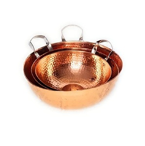 Top Arrivée Moderne Minimaliste Portable Cuivre Métal Spa Bol Pied Trempage Pédicure Bassin En Vrac Disponible pour Spa Déco - Product Image 1