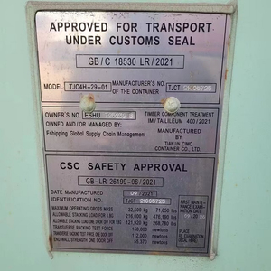 Conteneurs de fret d'occasion 20GP 40HQ 45FT Conteneur d'occasion 20 pieds 40 pieds hc Utilisé à vendre Exporté par mer vers l'Afrique Amérique du Sud - Product Image 2