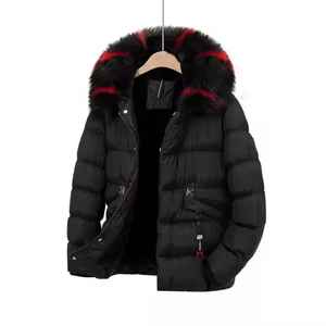 แจ็กเก็ตขนเป็ดอบอุ่นเป็นพิเศษลำลองของผู้ชายทนทานกันลมกันน้ำระบายอากาศได้ดีใส่สบายสำหรับฤดูหนาวกลางแจ้งชีวิตประจำวัน - Product Image 3