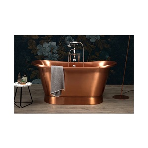 Baignoire en cuivre pur léger d'approvisionnement direct d'usine pour Bath Spa disponible au prix de gros avec emballage personnalisé - Product Image 1