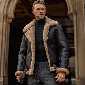 Chaqueta de Invierno de Piel de Oveja de Primera Calidad con Logotipo Frontal, Diseño Ecológico y Ligero, Tacto Suave y Calidad Duradera - Product Image 2