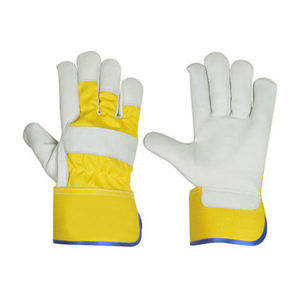 Gants de travail en cuir de qualité supérieure résistants à la chaleur de haute conception Gants de travail antistatiques antivibrations sans silicone sans poudre - Product Image 6