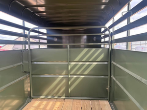 Cheap Affordable Livestock <b>Transport</b> Trailer for Sale Ready to Ship Agricultural Equipment Supplier - Product Image 3