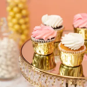 Soporte redondo de diseño moderno para pasteles y postres, hecho a mano, más vendido, buena calidad, Metal, hierro, Cale y pastelería - Product Image 3