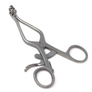 Retractor Weitlaner Afilado de 2x3 Dientes, Instrumentos Quirúrgicos Veterinarios Manuales de Acero Inoxidable Reutilizables de Fentex - Product Image 3