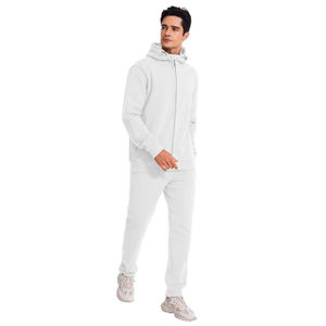 Survêtement homme personnalisé de la meilleure qualité Ensemble survêtement pull en tissu doux Survêtement logo brodé personnalisé pour homme - Product Image 2