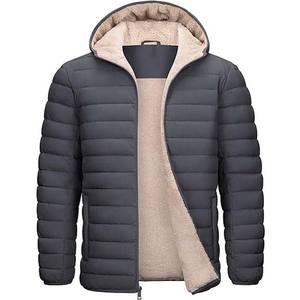 Chaqueta de Invierno para Hombre de Alta Calidad, con Capucha de Burbuja Gruesa con Estampado de Camuflaje, Cortavientos, Logotipo Personalizado, Estilo Urbano - Venta al por Mayor - Product Image 4