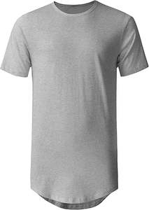Big and Tall <b>Men's</b> <b>T</b>-<b>Shirts</b> <b>Extra</b> <b>Long</b> Tees Tops Longline <b>Shirt</b> Design - Product Image 6