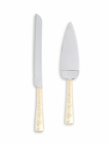 Juego de servidor de pastel de moda con mango decorativo de latón, cuchillo para servir postres, fiesta, boda, comedor, vajilla, herramienta de pastelería, servidor de pasteles - Product Image 4