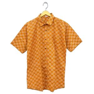 เสื้อเชิ้ตผ้าฝ้าย100% สำหรับผู้ชาย,เสื้อผ้าผู้ชายแขนสามส่วนกระดุมเปิดด้านหน้าเสื้อลำลองสำหรับผู้ชายบราเดอร์แฟนหนุ่ม - Product Image 5