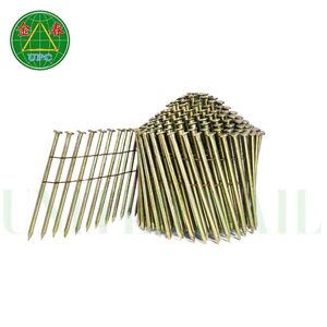 Clous de Palette de 2-1/2 "Revêtement de Couleur Jaune pour la Construction de Palettes à Tige Lisse Meilleur Prix de l'Usine du Vietnam - Product Image 2