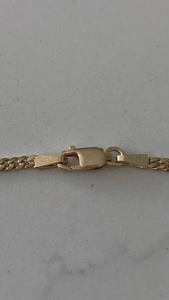 Joyería de cadena de eslabones cubanos de Miami sólida chapada en oro de 18 quilates de estilo Vintage para mujer, Joyería de diamantes de 2,2mm para regalo de boda certificado IGI - Product Image 4