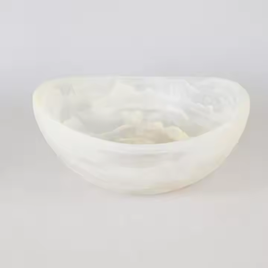 Cuencos para servir más nuevos Cuenco para servir de resina minimalista, pieza única con diseño y material excepcionales a un precio muy asequible - Product Image 6