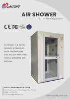 Modelo ACDT: DA0815 Ducha de Aire Tipo Estándar - 1300Wx1500Dx2150H