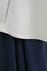 เสื้อยืดไหมพรมขนาดใหญ่สำหรับผู้หญิงเสื้อผ้าแบรนด์เนมล้างได้หรูหรามีน้ำหนักมาก - Product Image 2