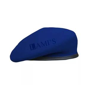Béret en laine de cérémonie personnalisé de haute qualité OEM à bas prix Casquette béret de conception cérémonielle pour hommes - Product Image 1
