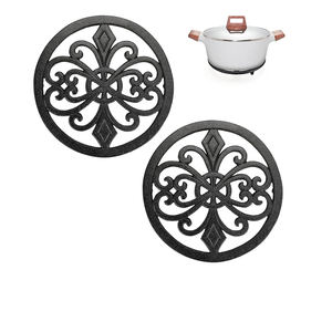 ขาตั้งสามขาโลหะรูปทรงสี่เหลี่ยมสำหรับตกแต่งเครื่องครัวทนความร้อนขาตั้งสามขาพร้อมใช้งานสุดสร้างสรรค์ - Product Image 2