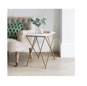 Table à thé en marbre au Design Unique pour le salon et la décoration de la maison, Design personnalisé disponible - Product Image 1