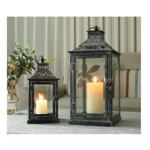 Luxurious Moroccan Design Candle <b>Lantern</b> Metal Black Finished <b>Lantern</b> Candle Light Holder <b>Lamp</b> for Home Accent at Lowest Price - Product Image 3
