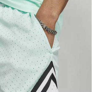 OEM Men's 100% Polyester Double <b>Layer</b> Gym Mesh Shorts Custom Graphic Sublimation Street Fashion Eco-Friendly Wholesale - Product Image 5