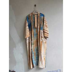 Kimono de Crepé de Seda para Mujer, Estilo Boho, para Usar en Casa o en el Resort, Traje de Baño con Bolsillos, Bata de Playa - Product Image 2