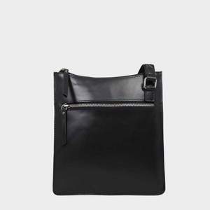 Bolso cruzado de cuero genuino liso negro hecho a mano de la mejor calidad Estilo vintage Borla superior Proveedor indio Saman Exports - Product Image 4