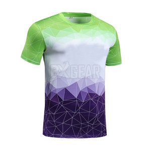 Camiseta de sublimación personalizada para hombre, ropa deportiva de talla grande, precio al por mayor, camiseta de sublimación personalizada - Product Image 2