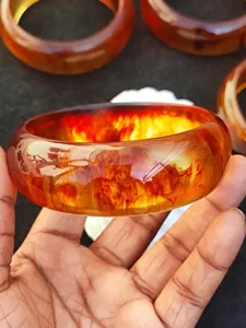 กำไลทำมือสำหรับชุดที่ทันสมัยและคลาสสิกทำด้วยมือกำไลเรซิ่นสีสันสดใสสำหรับสวมใส่ทุกวันและเป็นของขวัญ - Product Image 3